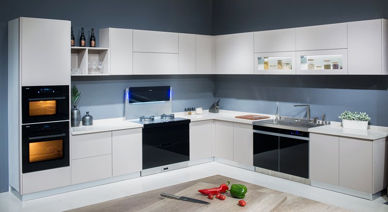 开放式厨房装修风格 力巨成都硅藻泥人为你打造健康舒适厨房